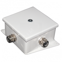 Коробка монтажная огнестойкая КМ-О (4к*60)-IP66-120х120 три ввода ABC