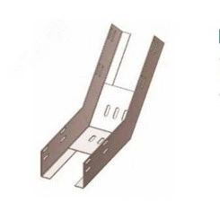 Лоток глухой КПГ 250х65-45 У3 для поворота трассы вверх на 45, окрашенный, S1,5 Лоток глухой КПГ 250х65-45 У3 для поворота трассы вверх на 45, окрашенный, S1,5