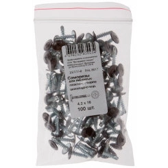 Саморез по металлу 4,2х16 сверлоконечный (100шт) Саморез по металлу 4,2х16 сверлоконечный (100шт)