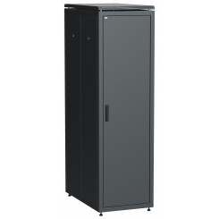 Шкаф сетевой 19дюйм LINEA N 33U 600х1000 мм металлическая передняя дверь черный