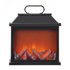 Светодиодный камин Авангард с эффектом живого огня 30х13х30 см с USB