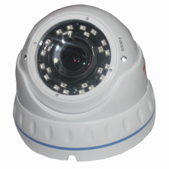 Видеокамера AHD/TVI/CVI 2.4Мп купольная с ИК-подсветкой до 30м (2.8-12мм)