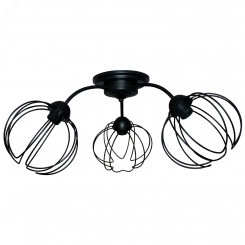 Светильник Долли 131 черный муар НПБ 01-3х60-198 Е27 ИУ