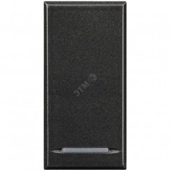 Axolute Переключатель на 2 направления 1Р 16А 250В~ антрацит Axolute Переключатель на 2 направления 1Р 16А 250В~ антрацит