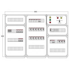 Щит управления электрообогревом DEVIbox HS 15x1700 D330 (в комплекте с терморегулятором и датчиком температуры) Щит управления электрообогревом DEVIbox HS 15x1700 D330 (в комплекте с терморегулятором и датчиком температуры)