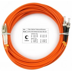 Шнур оптический duplex 25м LC-ST 62,5/125 mm  LSZH FOP-62-LC-ST-25m