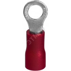 Наконечник кольцевой НКИ 1.5-4, красный(50шт/уп.) Navigator