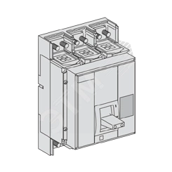 Выключатель NS1600 NA 4p фиксированный в сборе переднее присоединение Выключатель NS1600 NA 4p фиксированный в сборе переднее присоединение