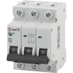 ЭРА Автоматический выключатель NO-902-120 ВА47-29 3P 25А кривая C (4/60/1260)