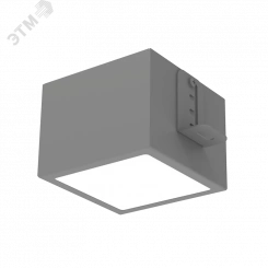 Светильник светодиодный ДВО-15Вт 3000К IP40 DL-Grill DALI Серый