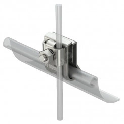 Крепеж проволоки к водосточному желобу Крепеж проволоки к водосточному желобу