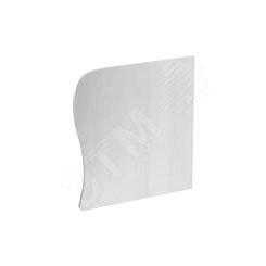 Торцевая заглушка правая дизайнерского канала тип Swing (алюминий)