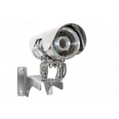 Видеокамера IP Релион-Exd-Н-50-WLED-IP5Мп4,0mm-PоE взрывозащищенная с подсветкой WLED (белого свечения) и светочувствительным объективом для взрывоопасных зон