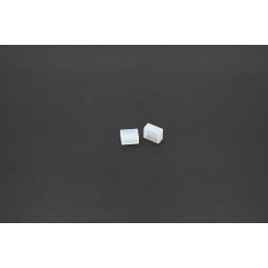 Силиконовая торцевая крышка для LED ленты 14,4W 10mm с двумя отверст.для вывода проводов Вартон