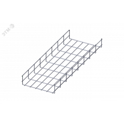 Лоток проволочный прямой диаметр проволоки 4 мм ПП4.300.85.3000.8.1 Лоток проволочный прямой диаметр проволоки 4 мм ПП4.300.85.3000.8.1