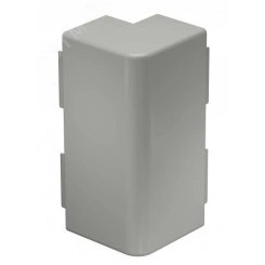 Крышка внешнего угла кабельного канала WDK 60x210 мм (ПВХ, серый) Крышка внешнего угла кабельного канала WDK 60x210 мм (ПВХ, серый)