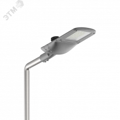 Светильник светодиодный ДКУ-80Вт 10800Лм 4000К Tornado NEMA Серый Светильник светодиодный ДКУ-80Вт 10800Лм 4000К Tornado NEMA Серый