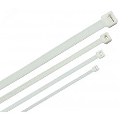 Хомут-стяжка для кабеля 3.6х250мм нейлон белый (100шт)
