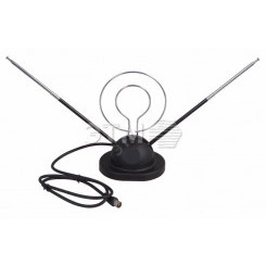 ТВ антенна комнатная телескопическая на подставке Усы (модель RX-105)