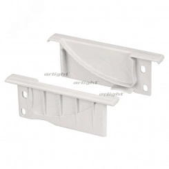 Заглушка для ALU-WALL левая с отверстием (ARL, Пластик)