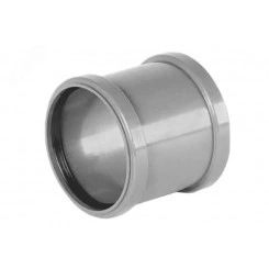 Муфта соединительная НПВХ внутренняя канализация 110 мм Муфта соединительная НПВХ внутренняя канализация 110 мм