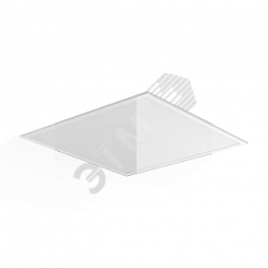 Светильник светодиодный ДВО-34Вт 595*595*10мм 6500K диммер DALI драйвер в компл. Вартон