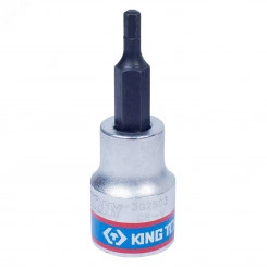 Насадка (бита) торцевая 3/8', HEX, 3 мм, L = 50 мм Насадка (бита) торцевая 3/8', HEX, 3 мм, L = 50 мм