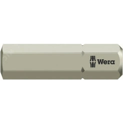 Бита под внутренний шестигранник 3840/1 TS Hex-Plus нержавеющая сталь хвостовик 1/4 C 6.3 1/4 x 25 мм Бита под внутренний шестигранник 3840/1 TS Hex-Plus нержавеющая сталь хвостовик 1/4 C 6.3 1/4 x 25 мм