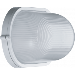 Светильник НПП-100w термостойкий овальный без решетки IP54 белый