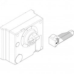 Рукоятка поворотная для ВА50-39Про Рукоятка поворотная для ВА50-39Про