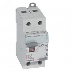 Выключатель дифференциального тока (УЗО) DX3 2П 80А 300мА-А