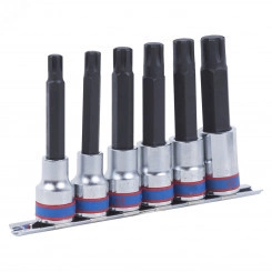 Набор торцевых насадок 1/2', RIBE, М9-М16, L = 100 мм, 6 предметов Набор торцевых насадок 1/2', RIBE, М9-М16, L = 100 мм, 6 предметов