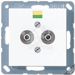 Розетка штепсельная для выравнивания потенциалов слоновая кость Розетка штепсельная для выравнивания потенциалов слоновая кость