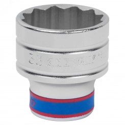 Головка торцевая стандартная двенадцатигранная 1/2', 33 мм