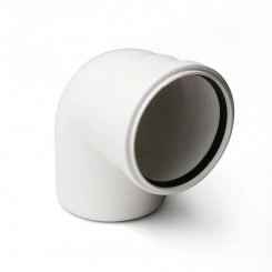 Отвод для малошумной канализации 110x87.5 град. Отвод для малошумной канализации 110x87.5 град.