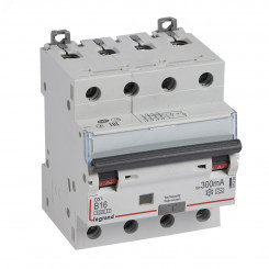 Выключатель автоматический дифференциального тока DX3 B16А 4П 300mА-А
