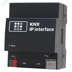 Шлюз iRidium KNX IP interface, модуль интерфейсный, поддержка расписания