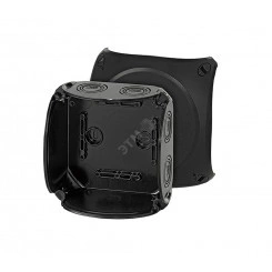 Коробка распределительная пустая 130х130х77 IP66/67 черная стойкая к УФ Коробка распределительная пустая 130х130х77 IP66/67 черная стойкая к УФ