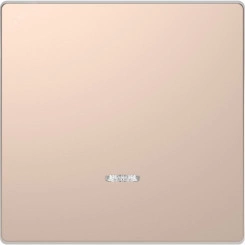 Клавиша одинарная D-Life с линзой для LED модуля шампань SD