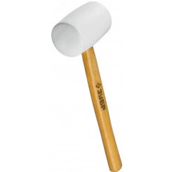 Киянка белая резиновая 230 г Киянка белая резиновая 230 г