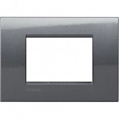 LivingLight. Рамка ''Сталь'', итальянская модульность, 3 модуля