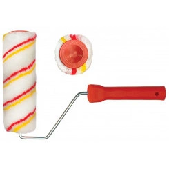 Валик полиакриловый, система с пластиковым роликом, диаметр 40/62 мм, ворс 11 мм, бюгель 6 мм, 230 мм