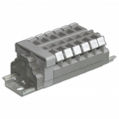Блок зажимов наборных мостиковых БЗН24-4М25(18) тип 2 Блок зажимов наборных мостиковых БЗН24-4М25(18) тип 2