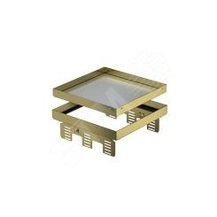 Кассетная рамка RKN2 UZD3 ном.размер 9 243x243 мм (латунь) Кассетная рамка RKN2 UZD3 ном.размер 9 243x243 мм (латунь)