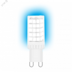 Лампа светодиодная LED 5.5 Вт 560 Лм 6500К холодная G9 капсула 220 В керамика Black Gauss