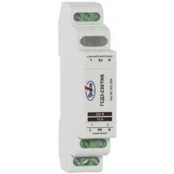 УЗИП ГРОЗОСТОП ГСД3-230/TNS, класс III, In - 7,5 кА (8/20), Imax (8/20) - 15 кА, Up(L/N) - < 1,1 кВ УЗИП ГРОЗОСТОП ГСД3-230/TNS, класс III, In - 7,5 кА (8/20), Imax (8/20) - 15 кА, Up(L/N) - < 1,1 кВ