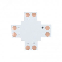 Плата соединительная (X) для одноцветных светодиодных лент шириной 8 мм LAMPER