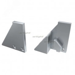 Заглушка для ALM-GLASS-6 с опорой левая глухая (ARL, Металл)