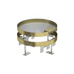 Кассетная рамка RKS2 ном.размер R9 ? 305 мм (латунь) Кассетная рамка RKS2 ном.размер R9 ? 305 мм (латунь)