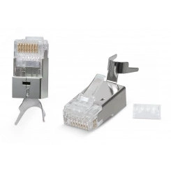 Коннектор RJ-45(8P8C) Cabeus 8P8C-SH-C7(1.5)-TWP Коннектор RJ-45(8P8C) Cabeus 8P8C-SH-C7(1.5)-TWP